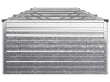 Raised Garden Bed Silver 400 x 80 x 55 cm galvanized 8006434