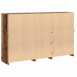 LED Sideboard Old Wood 162 x 37 x 100 cm Engineered Wood 3333124