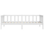 Day Bed without Mattress White Solid Wood Pine 90x200cm 806941