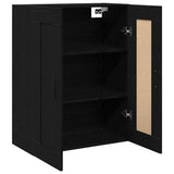 Wall-mounted Cabinet Wall-mounted Black Oak 69.5 x 34 x 90 cm 862951