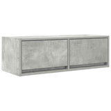 TV Cabinet Concrete Grey 80x31x25.5 cm Engineered Wood 861514