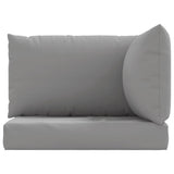 Pallet Cushions 3 pcs Grey Oxford Fabric 361774