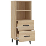 Sideboard Sonoma Oak 34.5x34x90 cm Engineered Wood 812369