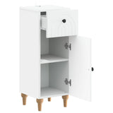 Bathroom Storage Cainet ALKMAAR White 30 x 31 x 80 cm 896165