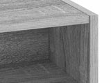Desk with Storage Grey Sonoma 100 x 50 x 91 cm 8008029