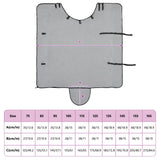 Horse Blanket Full Light Grey and Pink 165 cm Polyester 42013296