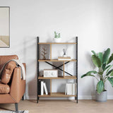 Bookshelf Artisan Oak 75 x 30 x 123.5 cm Engineered Wood 883969
