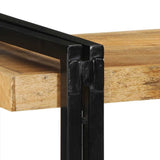 Wall Shelf 110x33x45 cm Solid Rough Wood Mango 4017488