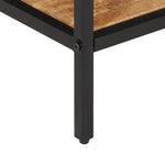 Console Table 70x35x70 cm Solid Rough Wood Mango 374070