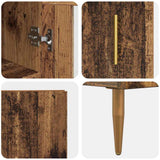 Highboard 2 pcs Old Wood Engineered Wood 3415665