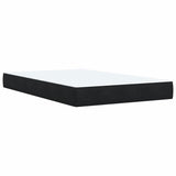 Box Spring Bed with Mattress Black 120x190 cm Small Double Velvet 3290854