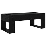 Coffee Table Black Oak 110 x 50 x 41 cm Engineered Wood 8000157