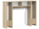Fireplace Surround Sonoma Oak 93 x 20 x 89 cm Engineered Wood 8006626