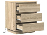 Bedside Cabinet Sonoma Oak 39 x 34.5 x 65 cm Engineered wood 869628