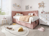 Daybed Upholstered Bed with 3FT Single Sofa Bed 90 x 190 cm, Ottoman Bed with Hydraulic N601P343711P