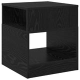 End Table 2 pcs Black Oak 40.5 x 40 x 45 cm Engineered Wood 890915