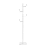 Coat Stand White 183 cm Powder-coated Iron 377106