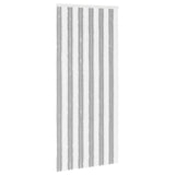 Insect Curtain Chenille Grey and White 100 x 230 cm 100% PP 42034459