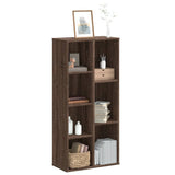 Bookcase Brown Oak 50x25x105 cm Engineered Wood 852795
