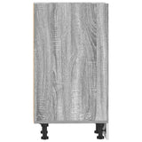 Bottom Cabinet Riga Grey Sonoma 40x44.5x81.5 cm Engineered Wood 854207