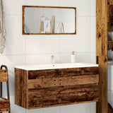 Sink Cabinet Old Wood 100x38.5x45 cm Engineered Wood 856252