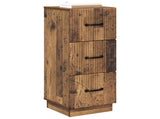 Drawer Cabinet Old Wood 33 x 34.5 x 87 cm Engineered Wood 895313