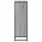 Book Cabinet Grey Sonoma 80.5x35x107.5 cm Engineered Wood 849122