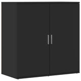 Sideboard Black 79x38x80 cm Engineered Wood 840514