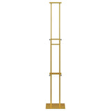Trade Show Displays 2 pcs Gold 30 x 23.5 x 210 cm Steel 3407636