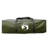 Camping Tent Tunnel 4-Person Olive Green Waterproof 4009413