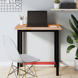 Workbench 80x55x81,5 cm Solid Wood Beech and Metal 3188903