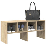 Shoe Rack Stackable Sonoma Oak 89.5x30x40 cm 858843