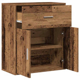 Sideboard with Drawer Old Wood 60 x 31 x 70 cm Engineered Wood 871395