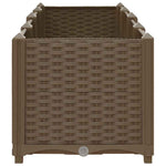 Raised Bed 160x40x38 cm Polypropylene 316518