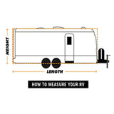 Caravan Cover Grey L 210095