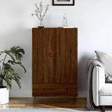 Highboard Brown Oak 69.5x31x115 cm Engineered Wood 828211