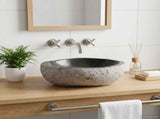Basin Oval Grey x 12 cm Riverstone 42011253