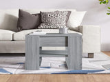Coffee Table Grey Sonoma 55.5x55x45 cm Engineered Wood 816932