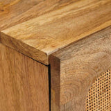 TV Cabinet with Shelf Brown 105 x 33 x 46 cm Solid Mango Wood 4018044