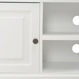 TV Cabinet White 90x30x40 cm Wood 249878
