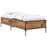 Bed Frame Old Wood 80 x 200 cm Engineered Wood 8009121