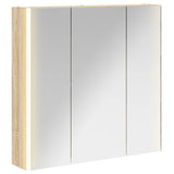 Bathroom Mirror Cabinet Sonoma Oak 73.5 x 15.5 x 70 cm 889257