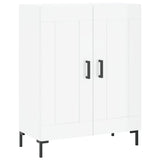 Sideboard High Gloss White 69.5x34x90 cm Engineered Wood 830198