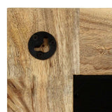 Mirror Solid Mango Wood 50x50 cm 246301
