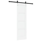 Sliding Door White 61 x 198.5 cm Solid Pine Wood 3333269