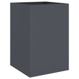 ZNTS Planter Anthracite 52x48x75 cm Cold-rolled Steel 841585