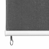 Outdoor Roller Blind 125 cm Anthracite 43494