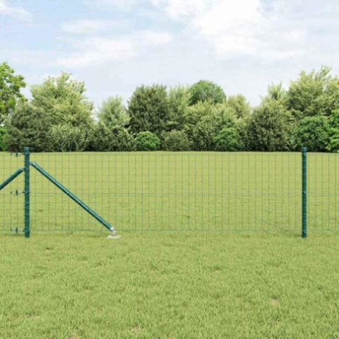 Fence Post Other 52 pcs Silver 3.2 x 3.2 x 100 cm Steel 3350170