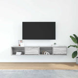 TV Cabinets 2 pcs Grey Sonoma 80x31x25.5 cm Engineered Wood 861465