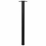 4 Height Adjustable Table Legs Black 870 mm 242140